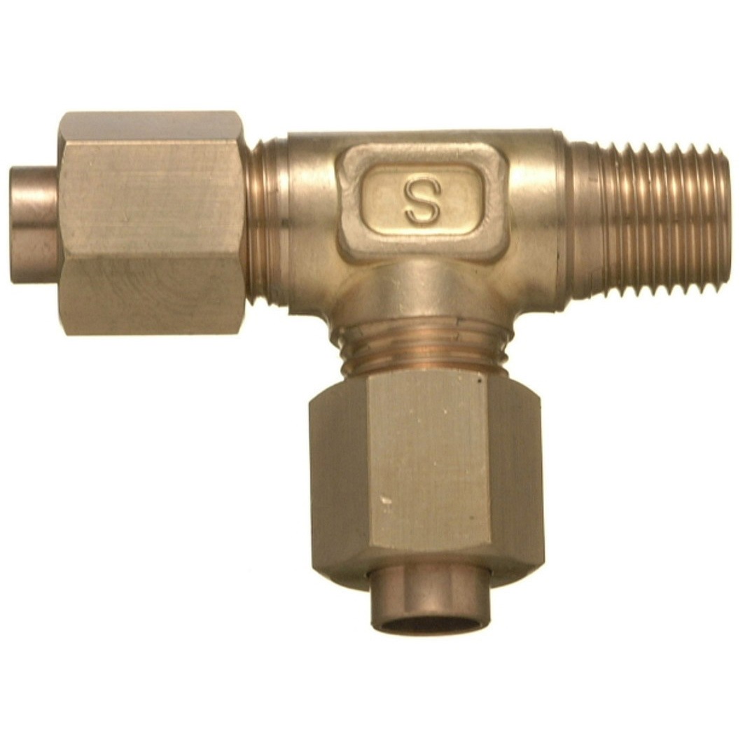 STS-10M-8R-R 真鍮製  銅管用スリーブ付フレアタイプ継手 メールランティー(テーパーねじタイプ) 1個 三興マテリアルサプライ 【通販モノタロウ】