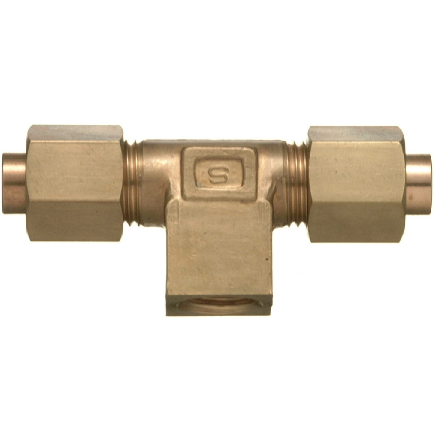 STS-6M-8RC-B 真鍮製  銅管用スリーブ付フレアタイプ継手 フィメールブランチティー(テーパーねじタイプ) 1個 三興マテリアルサプライ 【通販モノタロウ】