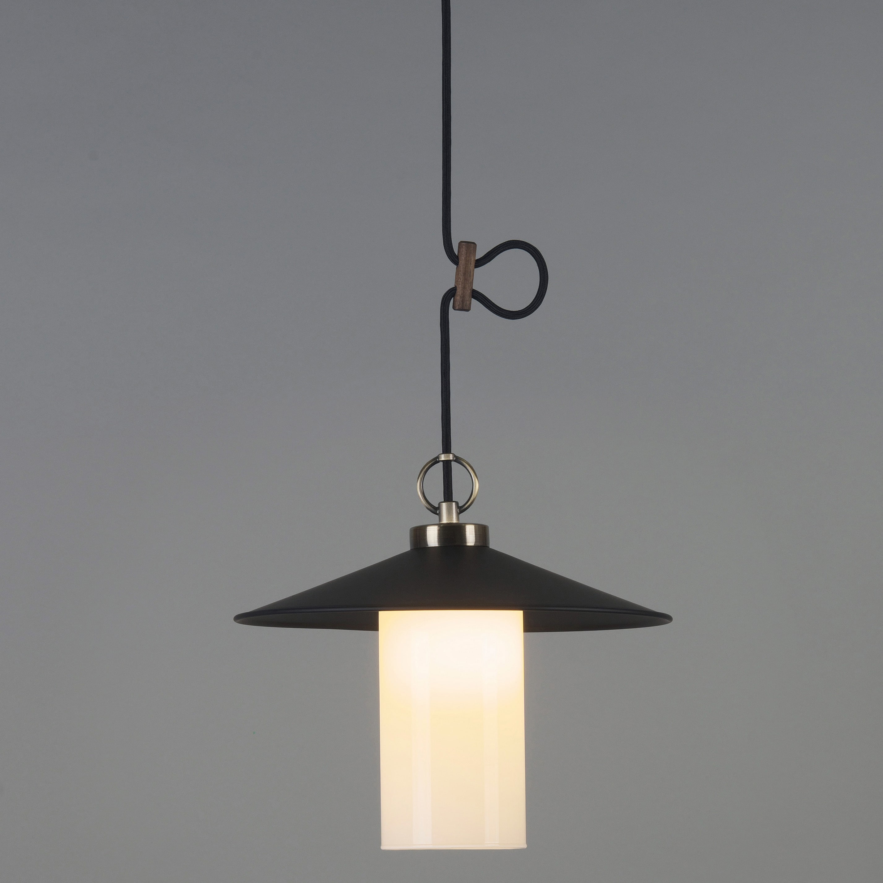 GLF-3555BR ZUNDO LAMP 寸胴ガラスセード笠付き P1L・CP型 後藤