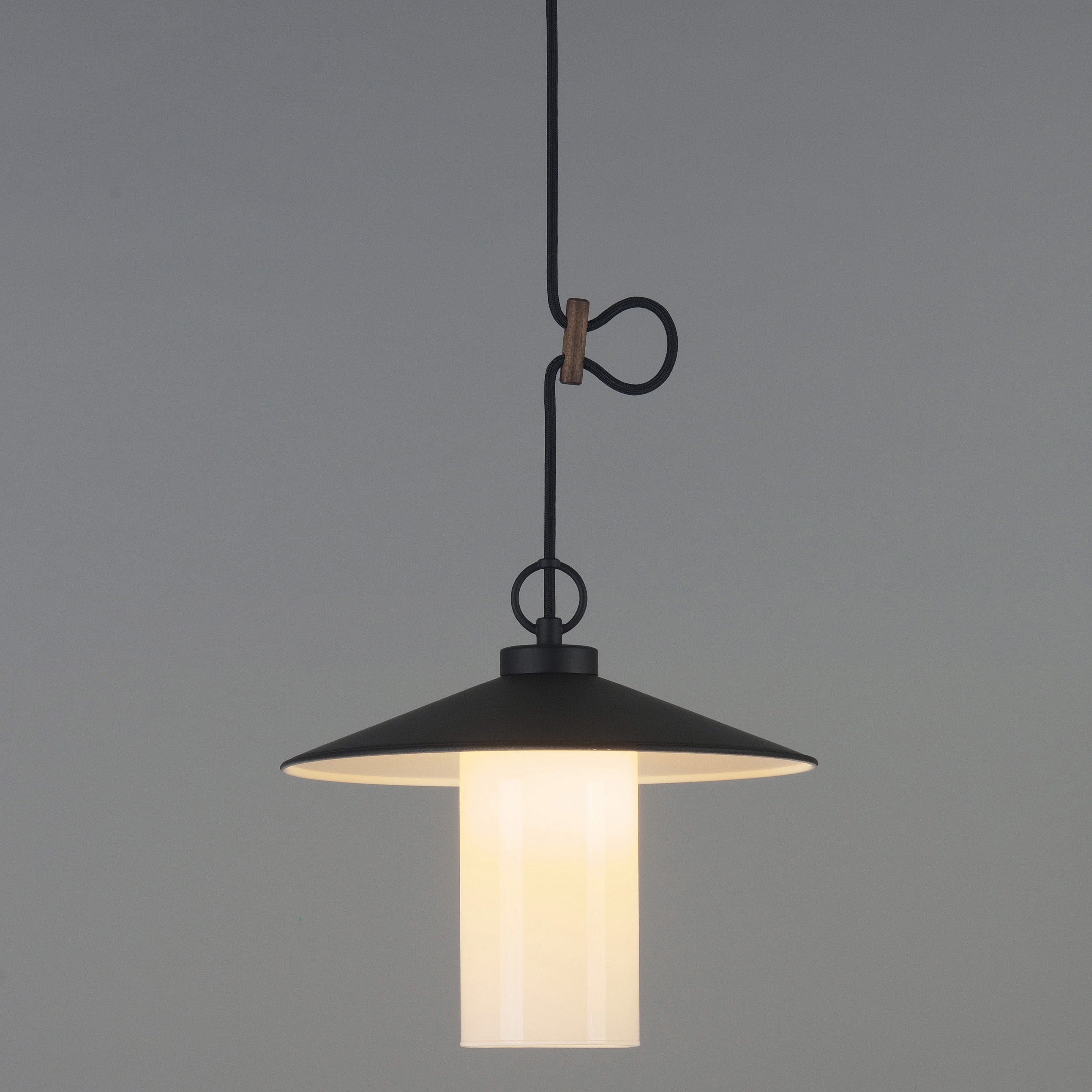 GLF-3555BK ZUNDO LAMP 寸胴ガラスセード笠付き P1L・CP型 後藤照明