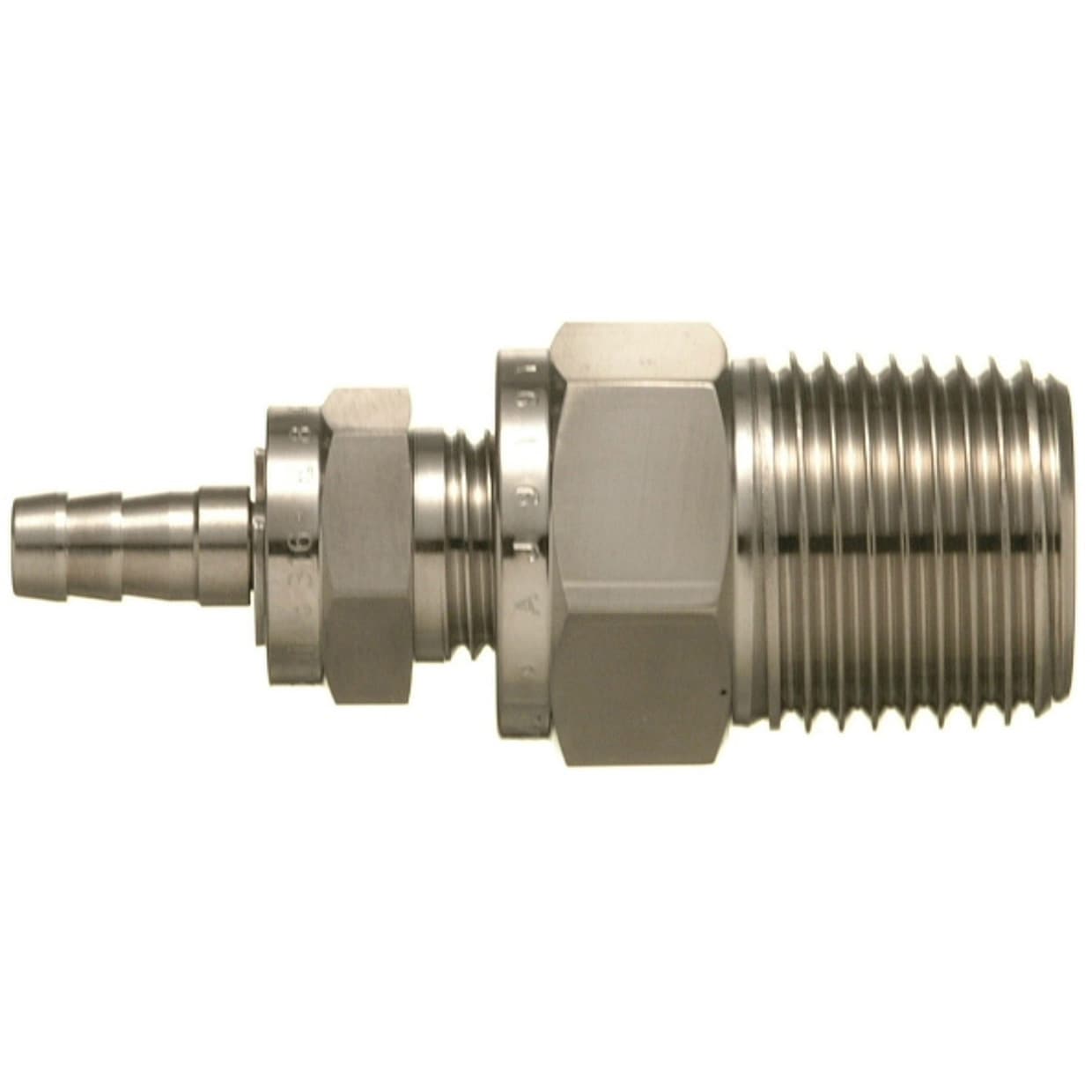 VPMH-4R-3P SUS316ステンレス製 ダブルフェルール継手 メールベント