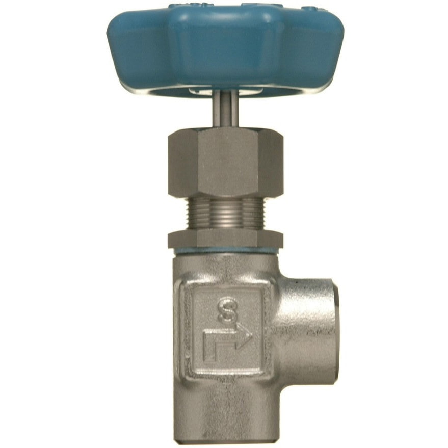 SNVET-6RC-HT SUS316ステンレス製  高圧ニードルバルブ(アングルタイプ) SNVE 1個 三興マテリアルサプライ 【通販モノタロウ】