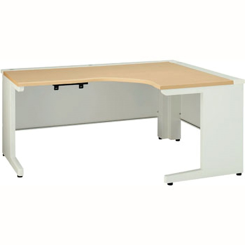 YDH-M1612CR-MW デスク LION (ライオン事務器) 幅1600mm奥行1200mm高さ720mm  YDH-M1612CR-MW 87,890円