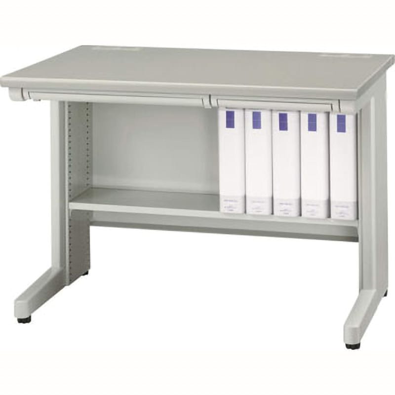 ED-FT127 足元棚 LION (ライオン事務器) ライトグレー色