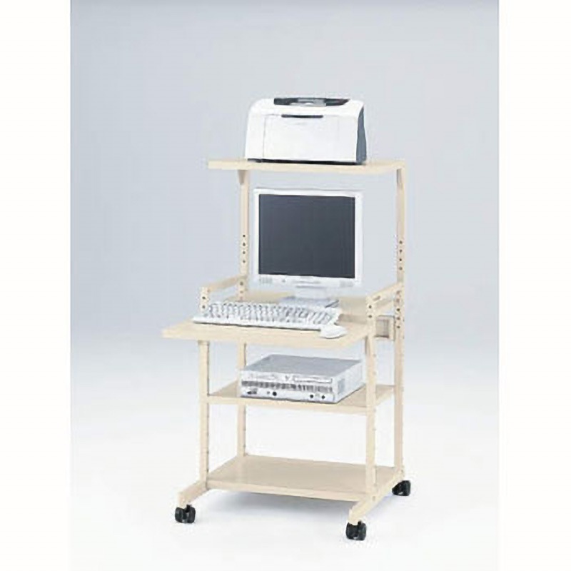 PG-231 PCスタンド LION (ライオン事務器) 間口600mm奥行775mm高さ1160mm  PG-231