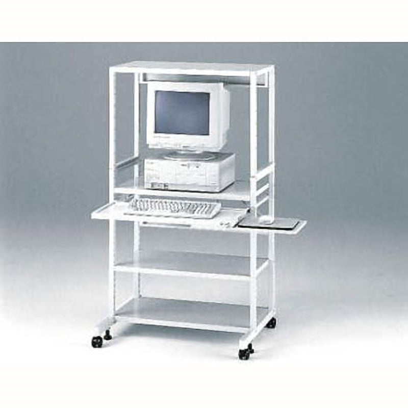 PG-761 PCスタンド LION (ライオン事務器) 間口750mm奥行655～830mm高さ1340mm  PG-761