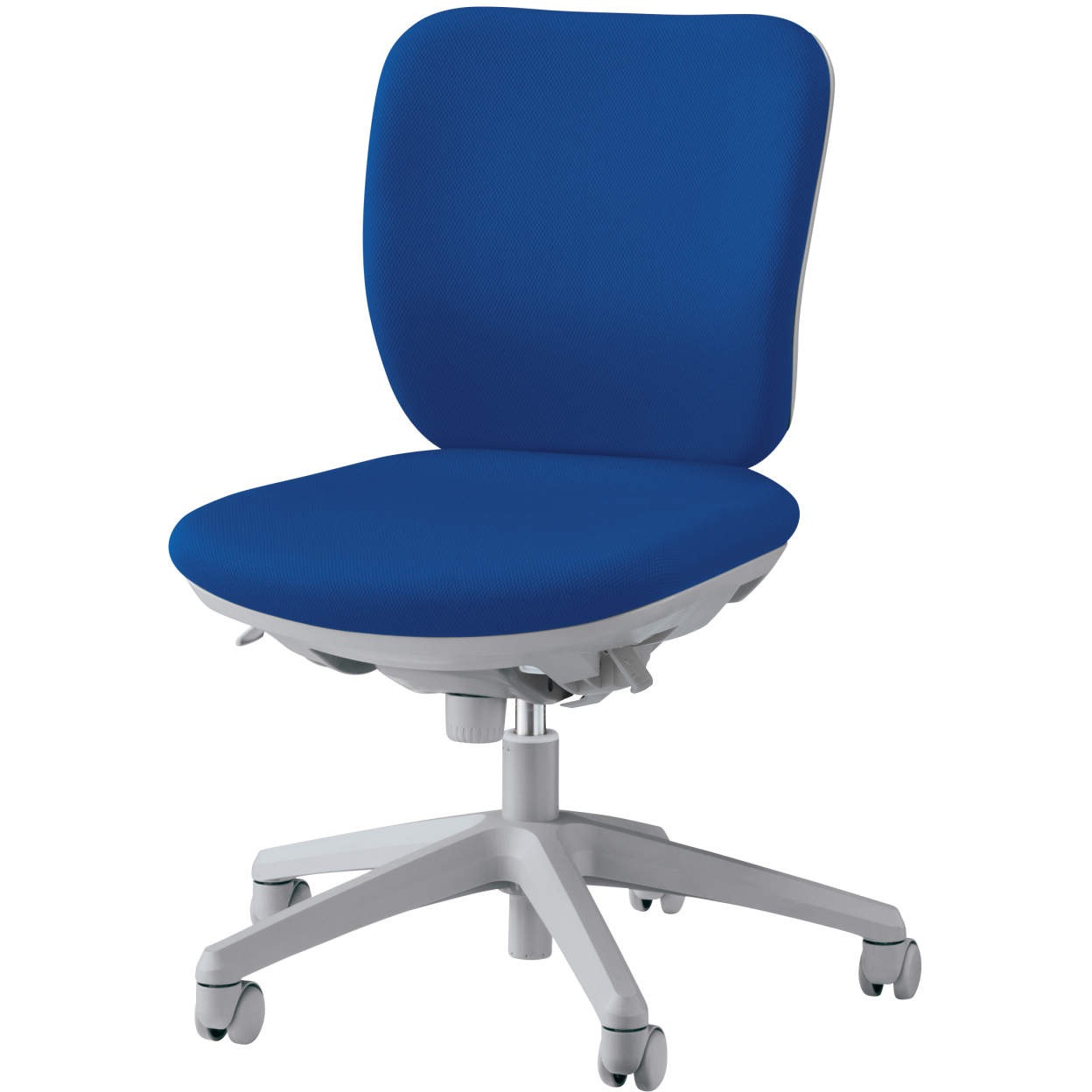 No.2930F セレーナ LION (ライオン事務器) ローバック アームレスタイプ ハンガーなし 高さ825～935mm幅640mm奥行550mm