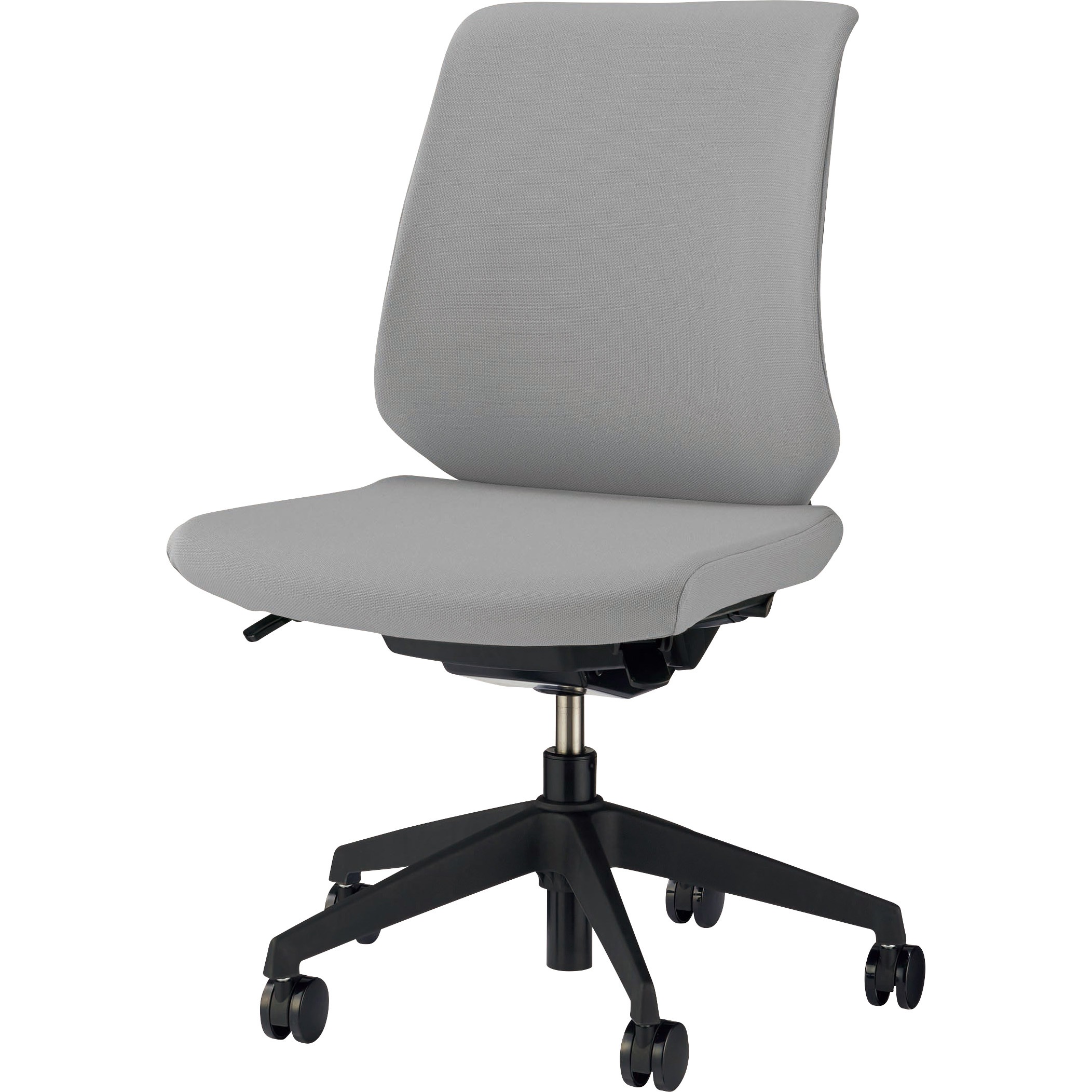 No.3115F セルビィ LION (ライオン事務器) グレー色 幅615mm奥行600mm高さ885～975mm