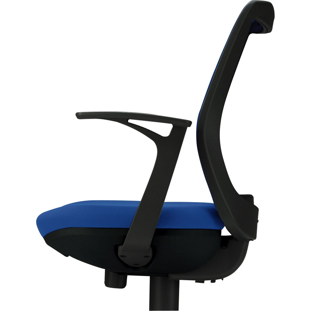 AR-151K オフィスチェアーアミノ用L型アームセット LION (ライオン事務器) ブラック色  1台 AR-151K