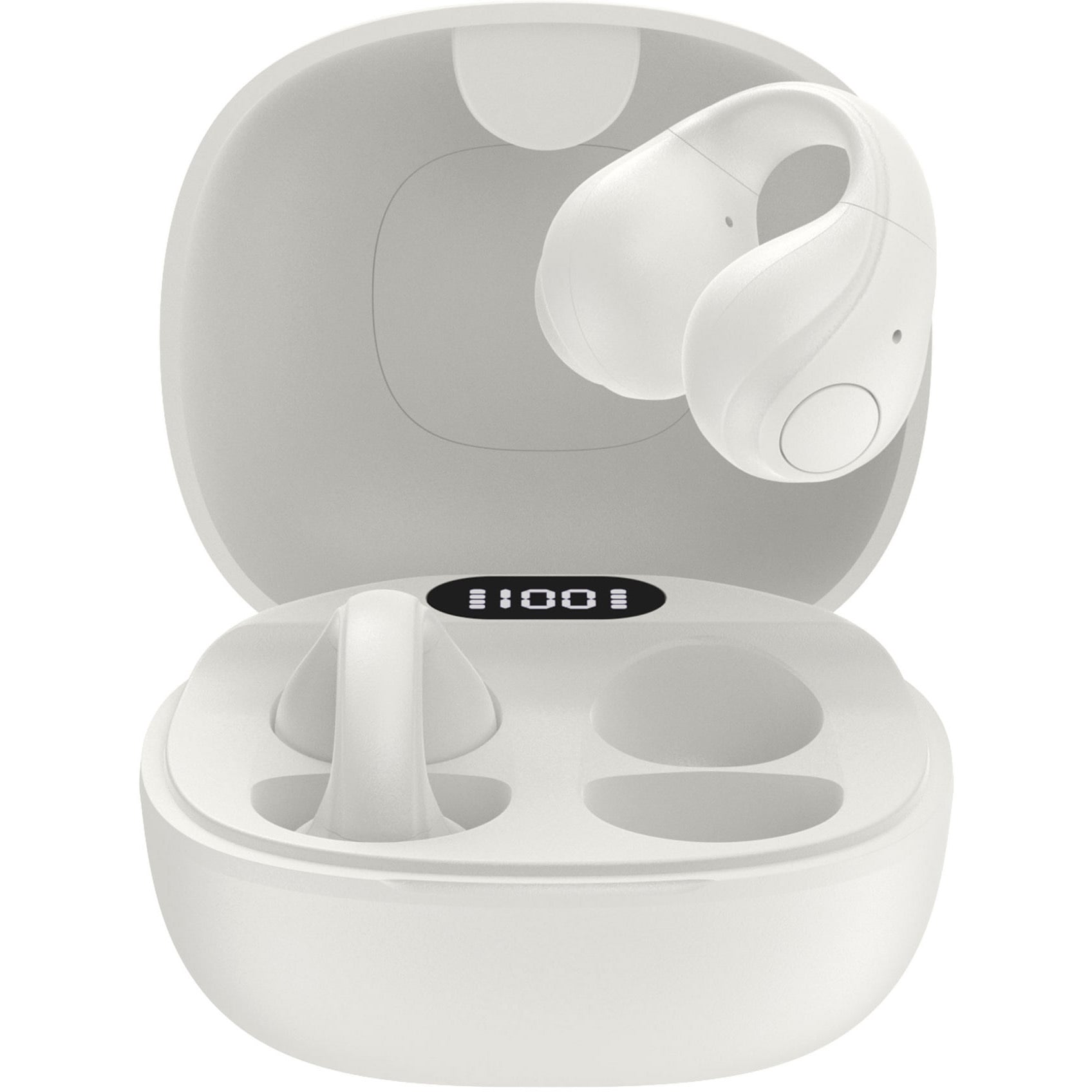 GH-OWSB-WH オープンイヤー型ワイヤレスイヤホン イヤーカフタイプ