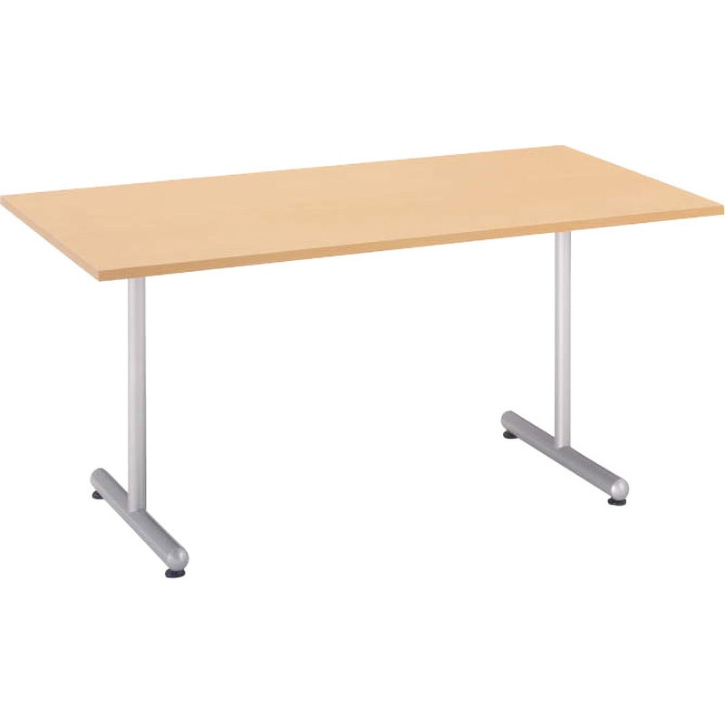 AT-R1580 テーブル LION (ライオン事務器) ナチュラル色 高さ700mm幅1500mm奥行800mm  AT-R1580