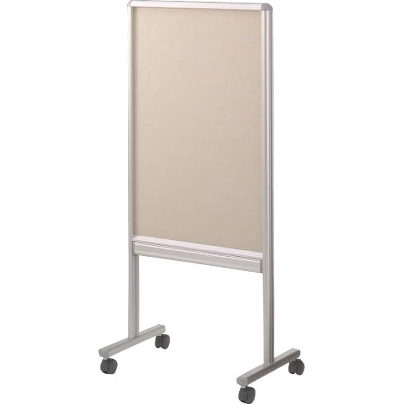 AG-65G ポケット付ホワイトボード・掲示板 LION (ライオン事務器) グリーン購入法:適合 幅645mm奥行400mm高さ1400mm  AG-65G