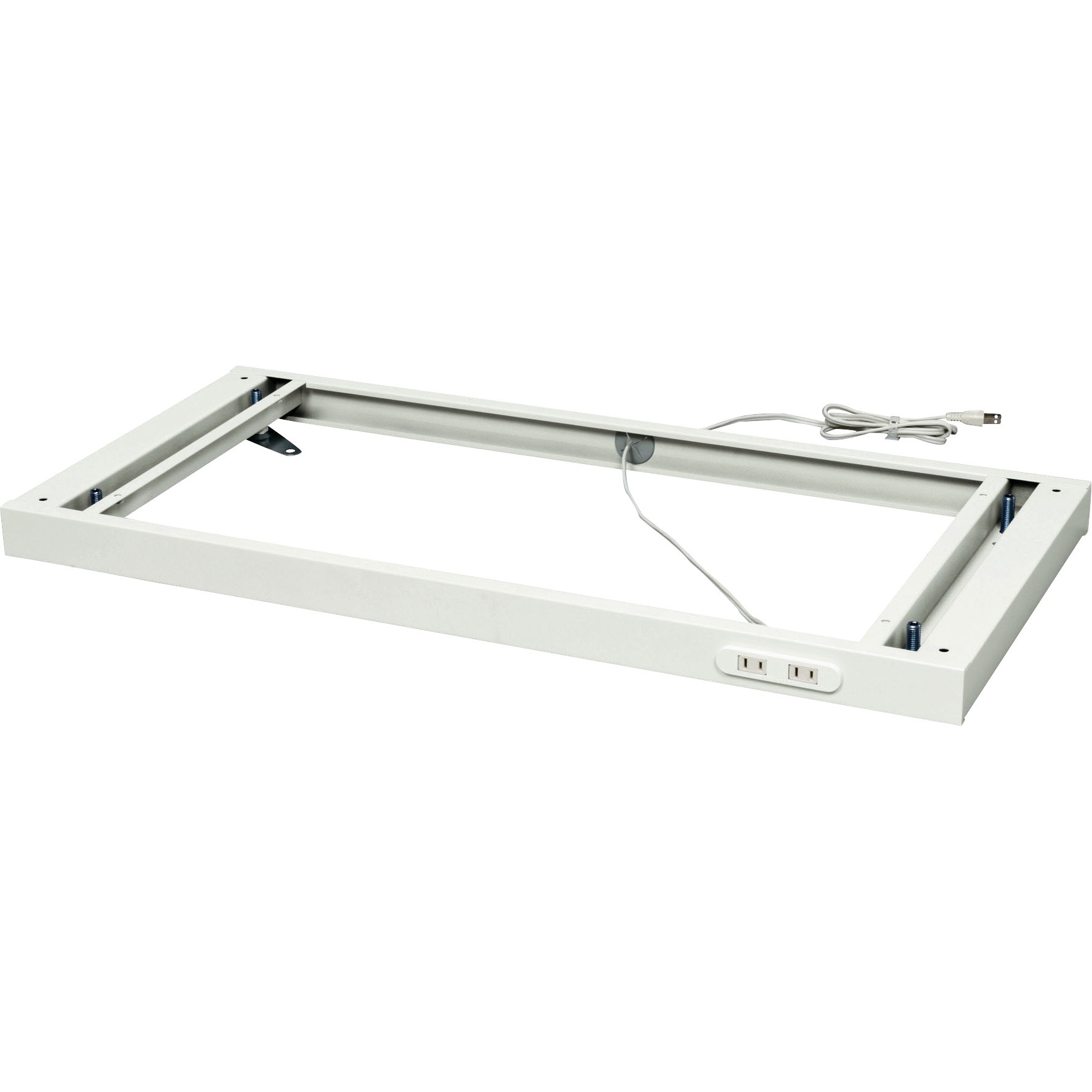 V945-B1C デリカウォールVシリーズ コンセント付ベース 1台 LION (ライオン事務器) 【通販モノタロウ】