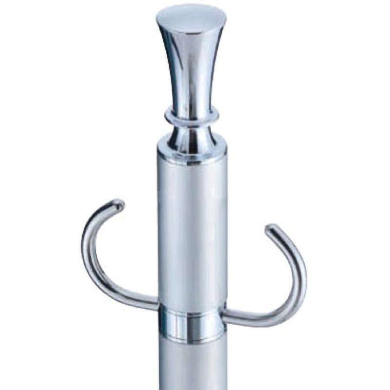 FPP-0404 フロアパーティションポール シロクマ スタッキング対応