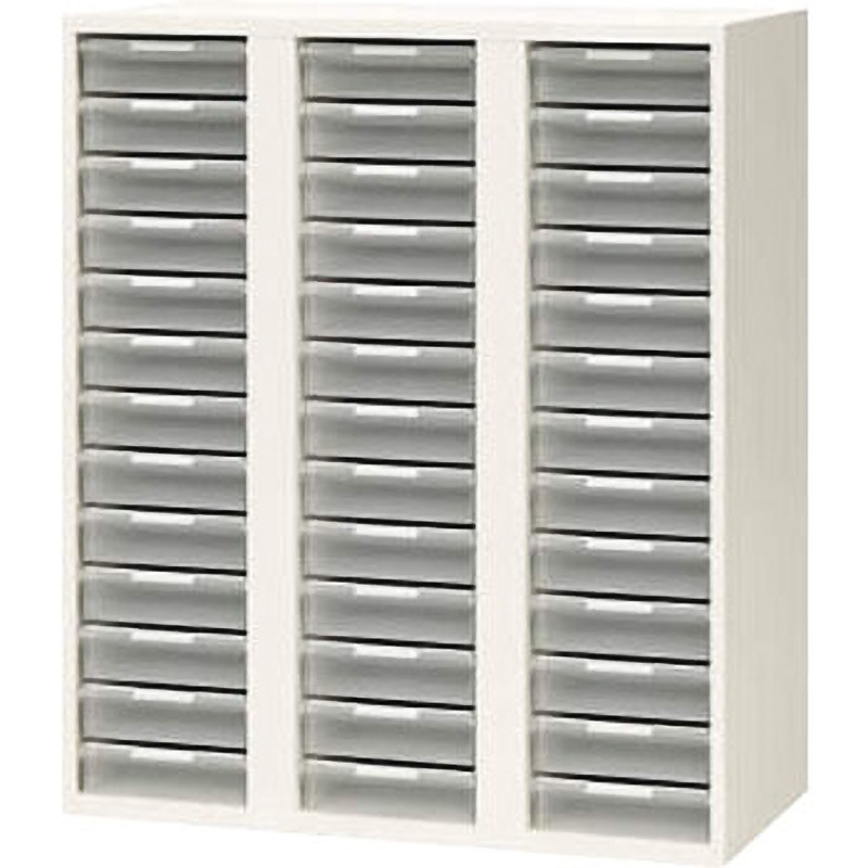 XW-A313 オフィスユニット(XWシリーズ) LION (ライオン事務器) A4縦 深型13段×3列タイプ ホワイト色 下置専用 高さ1050mm幅900mm奥行450mm  XW-A313