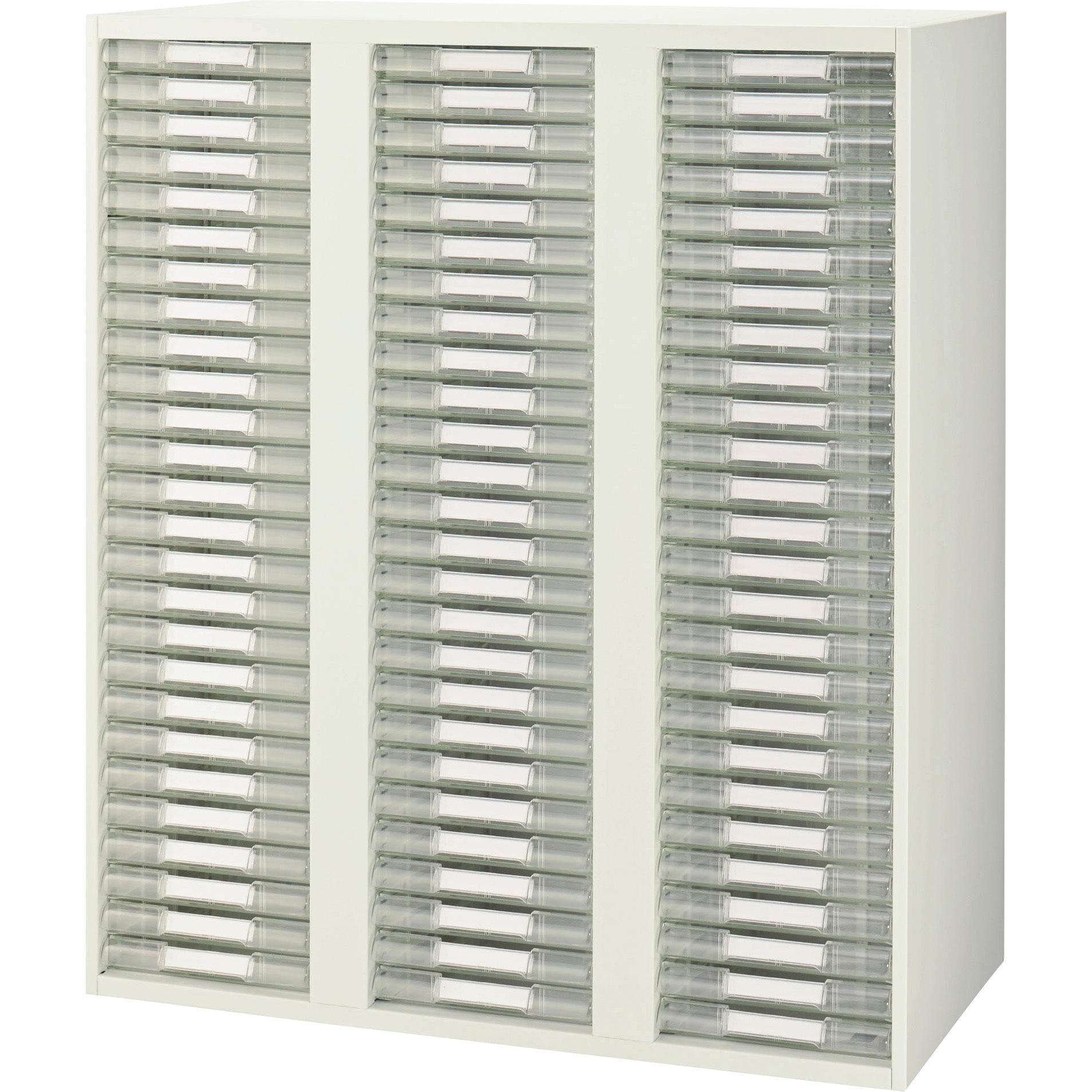 XW-A326 オフィスユニット(XWシリーズ) LION (ライオン事務器) A4縦 26段×3列タイプ ホワイト色 下置専用 高さ1050mm幅900mm奥行450mm  XW-A326