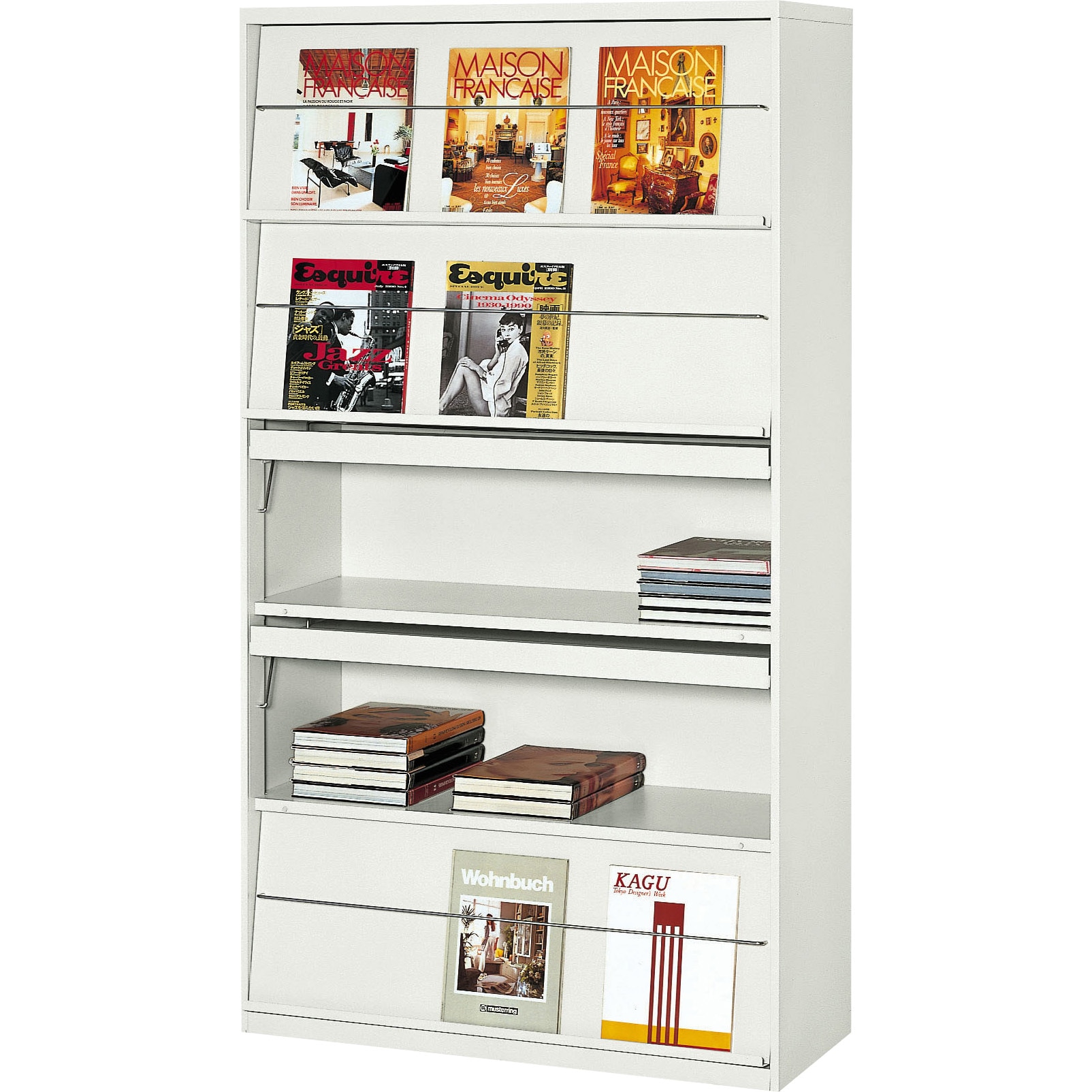 雑誌架 LION (ライオン事務器) 本棚・ラック 【通販モノタロウ】