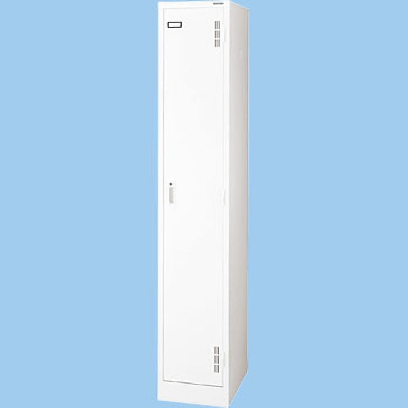 S-71S-W スチールロッカーSタイプ LION (ライオン事務器) 1人用 ホワイト色   S-71S-W 26,637円