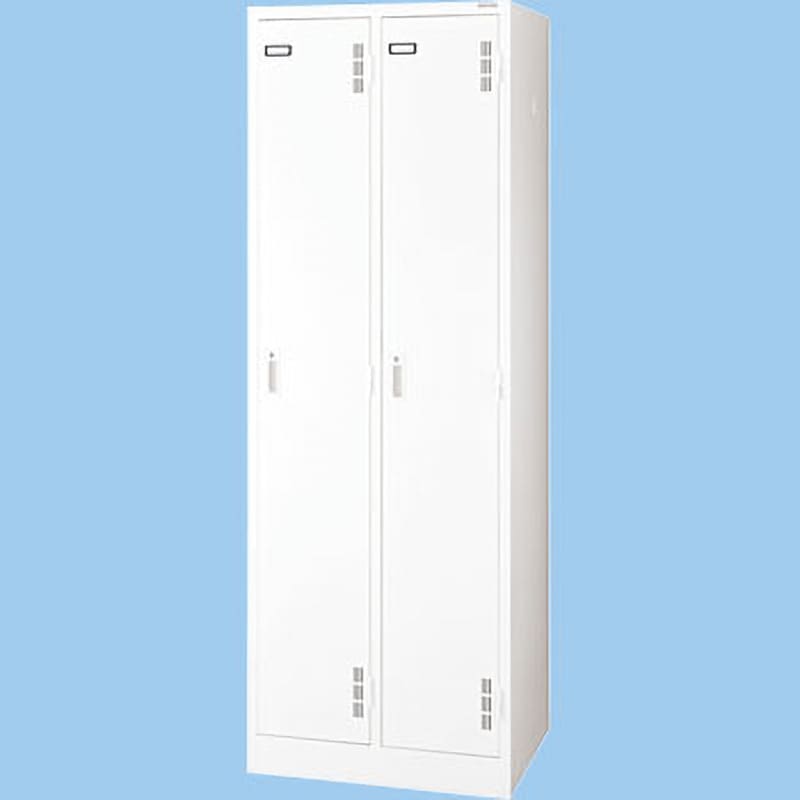 S-72-W スチールロッカーSタイプ LION (ライオン事務器) ホワイト色 2