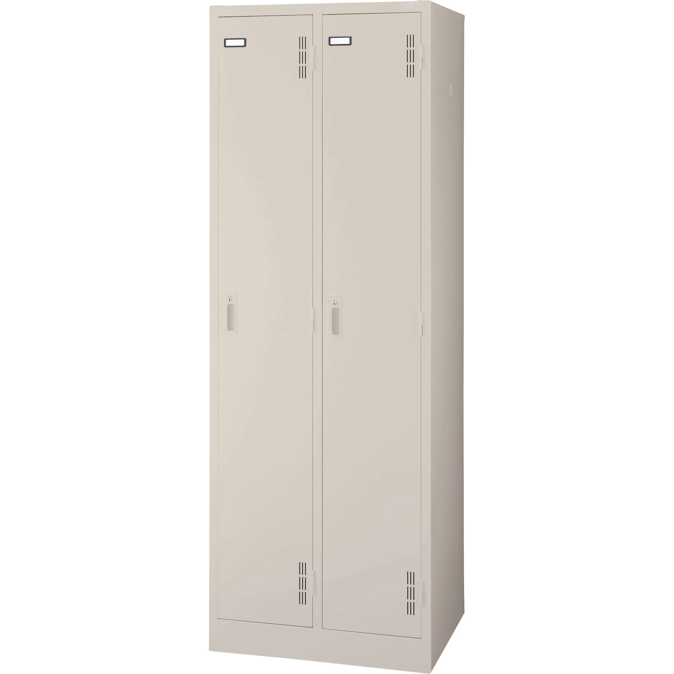 S-72-L スチールロッカーSタイプ LION (ライオン事務器) 2人用 アイボリー色   S-72-L 36,387円