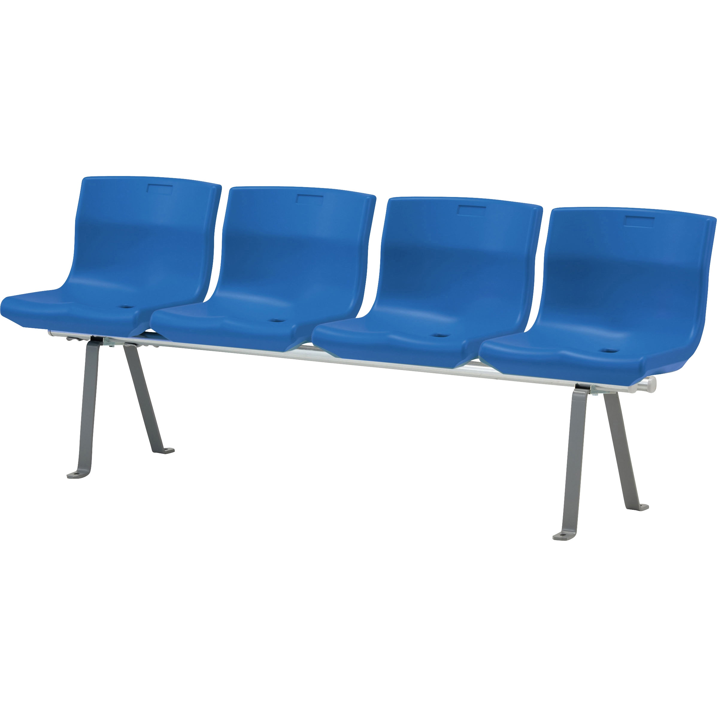 No.631NN ベンチ LION (ライオン事務器) ブルー色 高さ715mm幅1765mm奥行450mm