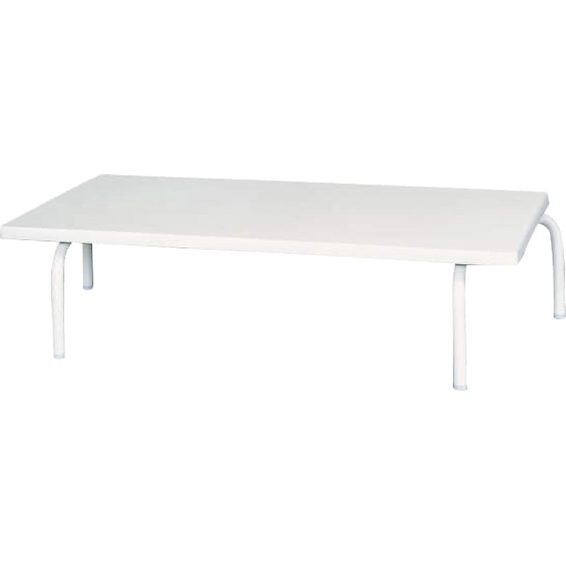 S-N3C-H 多目的テーブル LION (ライオン事務器) メラニン天板/長方形型 ライトグレー 高さ300mm間口1200mm奥行600mm  S-N3C-H