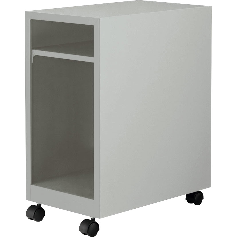 ED-N350UD デスクアンダーラック LION (ライオン事務器) キャスターあり ライトグレー色 幅300mm奥行500mm高さ610mm  ED-N350UD 17,235円