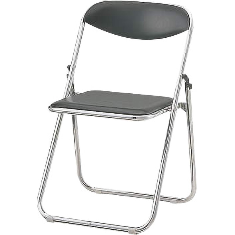 No.211P 折りたたみイス LION (ライオン事務器) ダークブラウン色 幅491mm奥行470mm高さ750mm