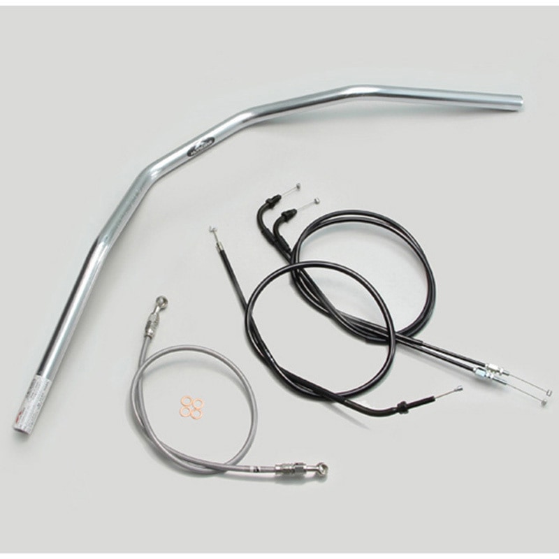 H024-032C スーパートラッカー ハンドルSET ハリケーン クロームメッキ色 適合車種GROM(16 JC61-1300001～) 17,980円