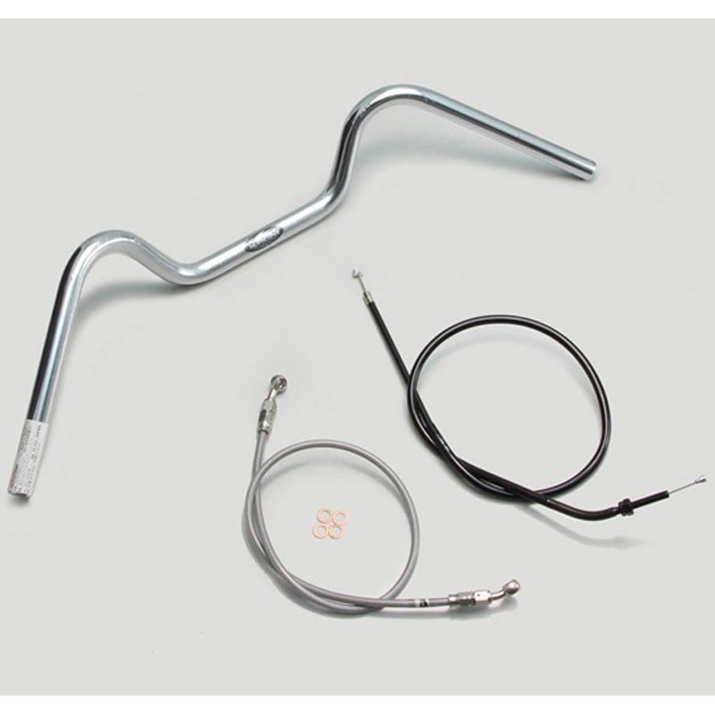 H024-039C 90フォワードアップ ハンドルSET ハリケーン クロームメッキ色 適合車種GROM(16 JC61-1300001～) 10,935円