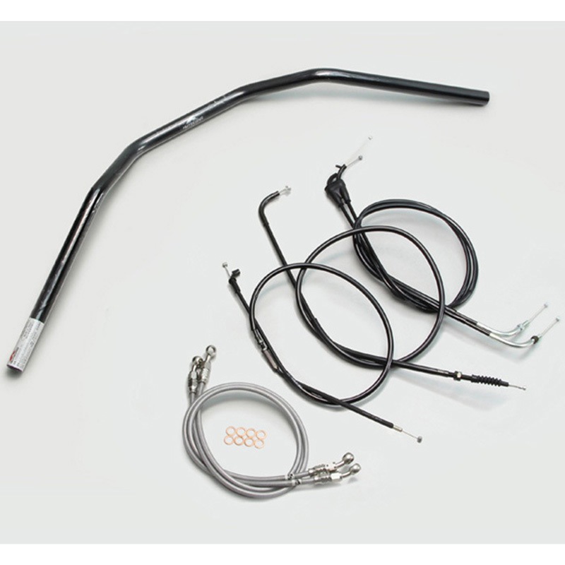 H308-044B トラッカーHIGH ハンドルSET ハリケーン 適合車種XJR400R(98-00)