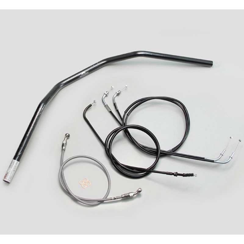 H713-044B トラッカーHIGH ハンドルSET ハリケーン 適合車種エストレヤ(14-16 FI車)