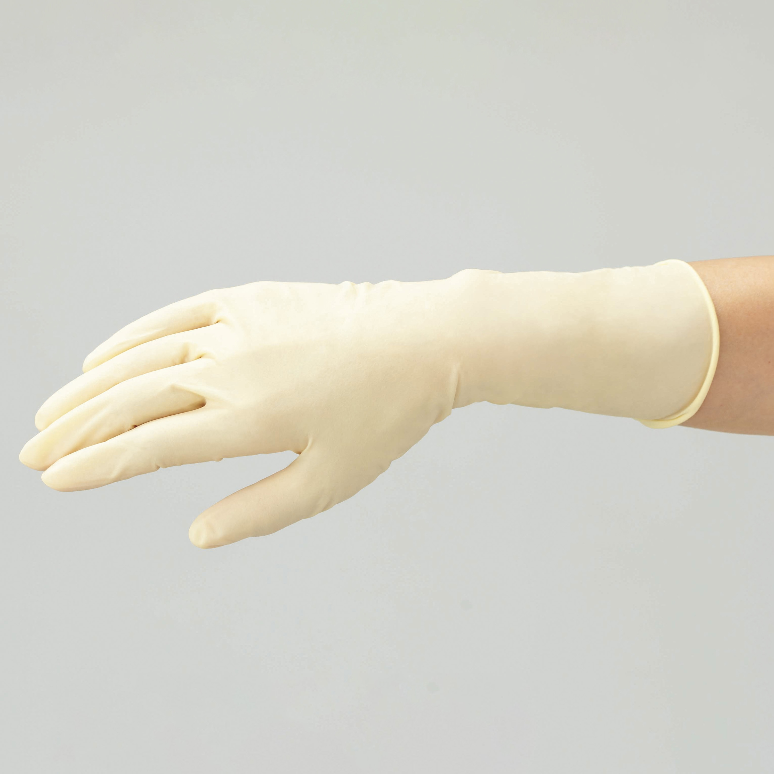 No.914 ラテックスノンパウダー エンボス ロング リーブル 天然ゴム