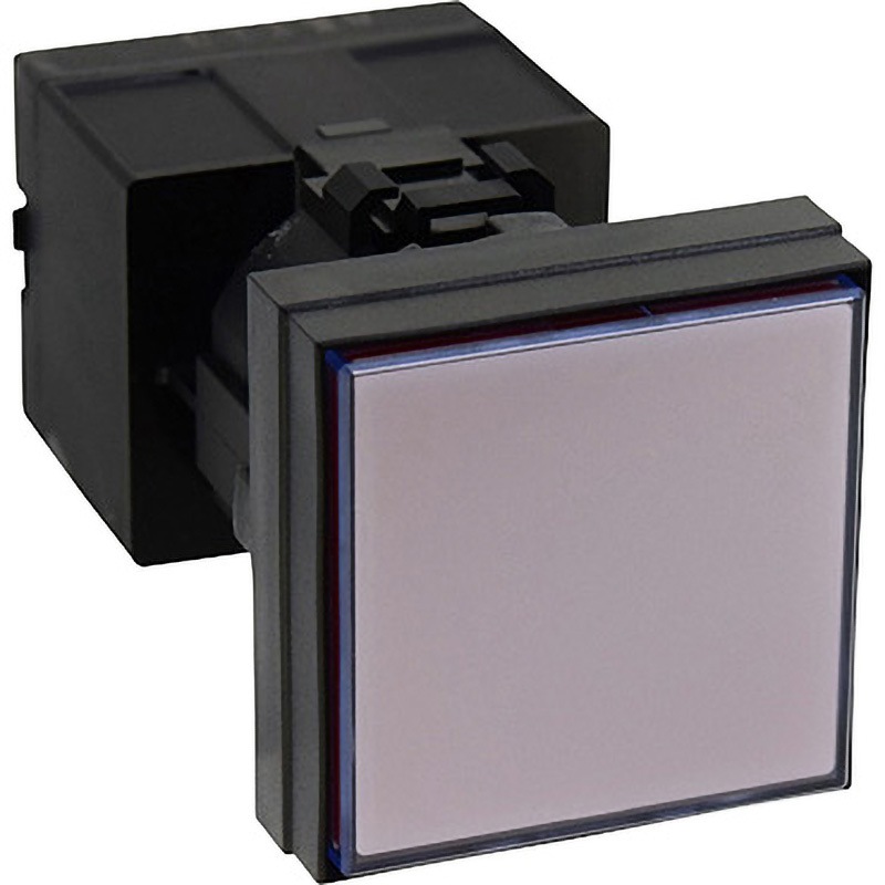 HN2P-1D4R HN2P形 角形表示灯Φ30(丸穴取付タイプ) IDEC(和泉電気) 発光色:赤 光源LED DC110V