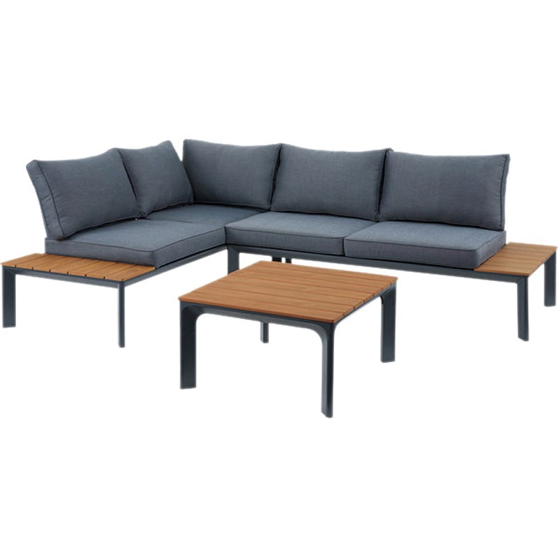 SH-01-ODS-50--DGY ガーデンソファ&テーブルセット 1台 ホームテイスト 【通販モノタロウ】