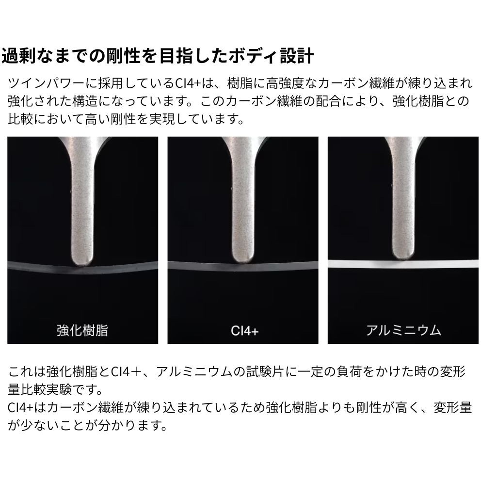 C3000MHG 24ツインパワー SHIMANO(シマノ) 自重215g ハンドル長さ55mm