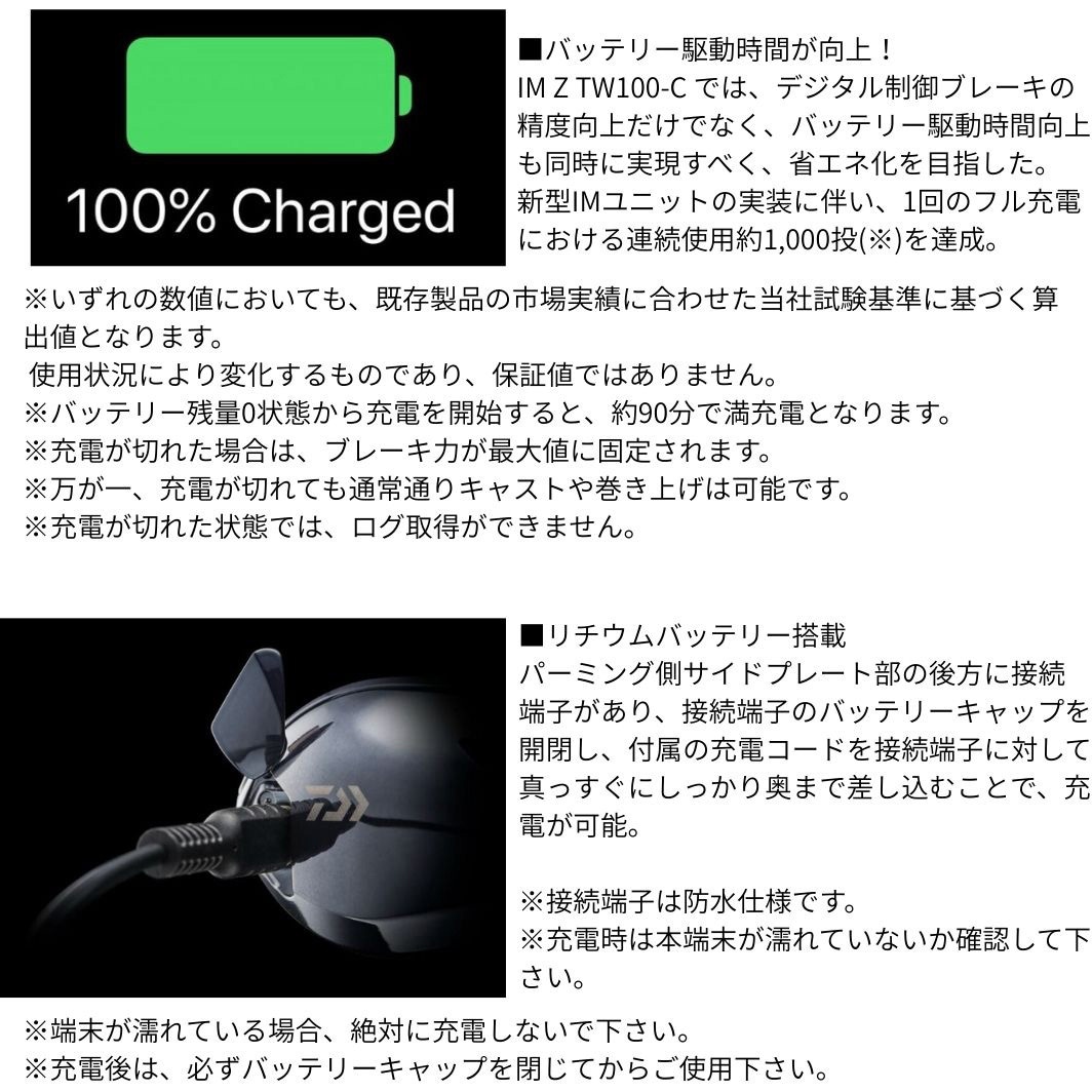 100L-C 25IM Z TW 1個 DAIWA(ダイワ)[船舶用品・漁業資材] 【通販