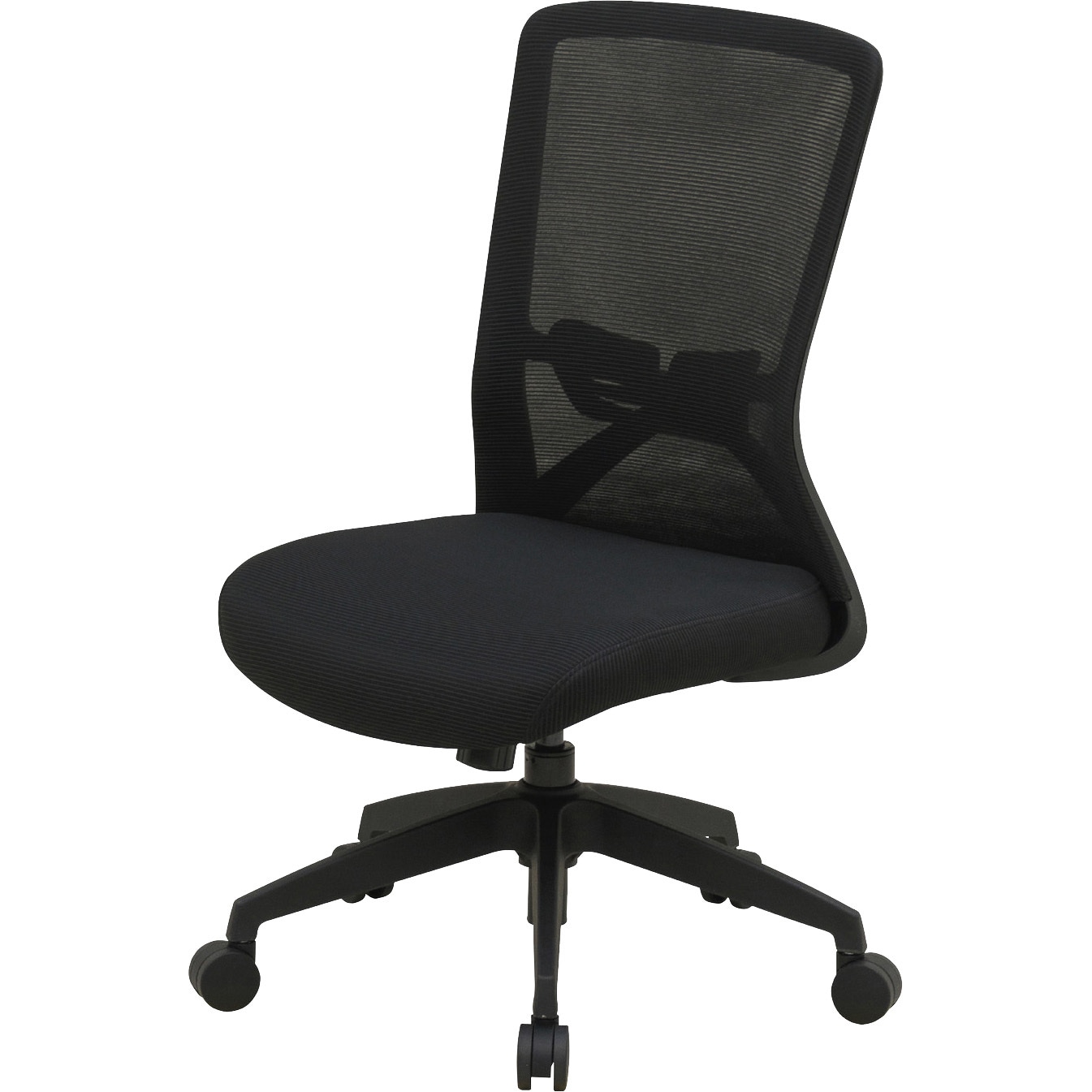 CK04BK オフィスチェア メッシュ張り 弘益 キャスターあり 材質