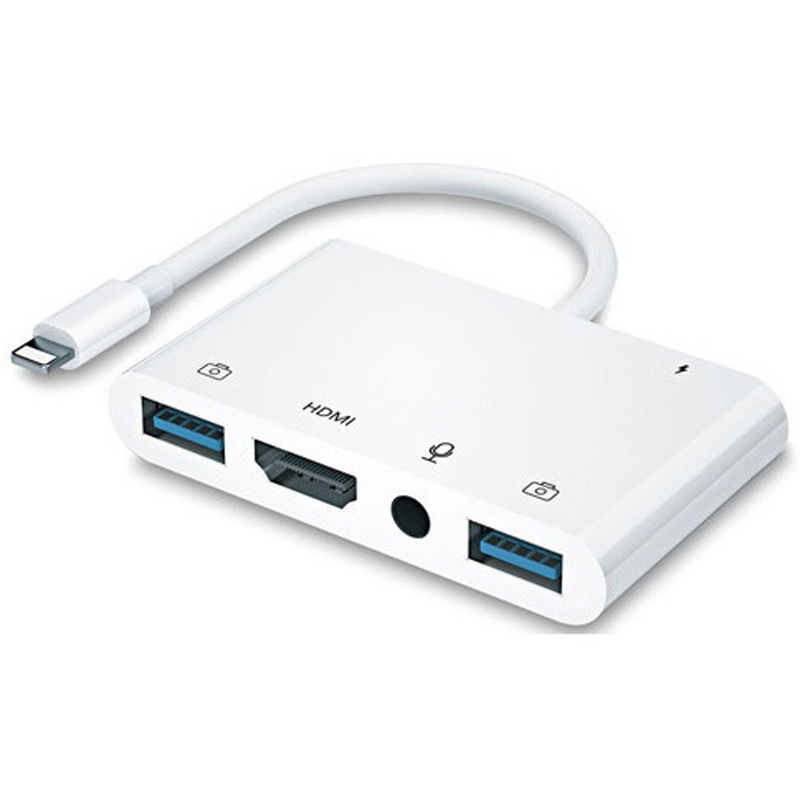 JTMD-5IN1-L MY DOCK STATION 5-IN-1 iOS JTT ホワイト色