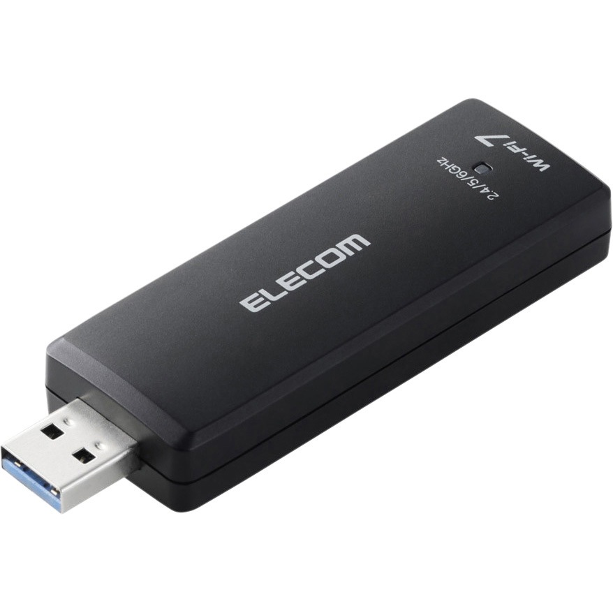 WDB-BE28TU3-B Wi-Fi7 無線LANアダプタ 2880 + 2880 + 688Mbps USB3.0対応 1個 エレコム 【通販モノタロウ】 13,244円