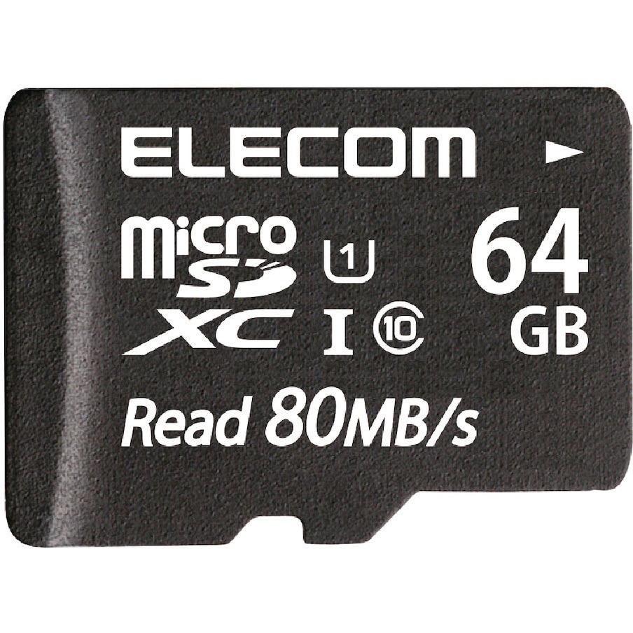 MF-AMS064GU11 マイクロSDカード microSDHC Class10 UHS-I U1 80MB/s