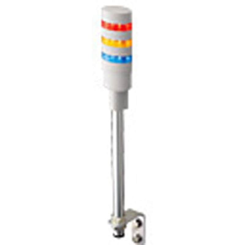 LD6A-3KZQW-RYSC LD6A形 LED積層表示灯 ポール取付けタイプ(L形金具付 