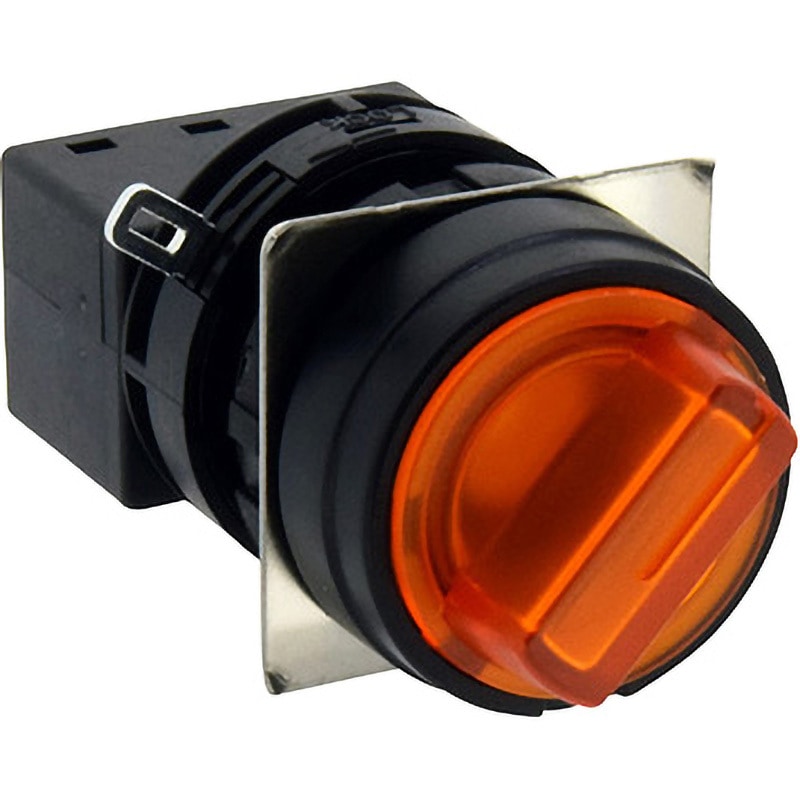 LW1F-2C74A Φ22 LWシリーズ 照光セレクタスイッチ (丸形) 90°2