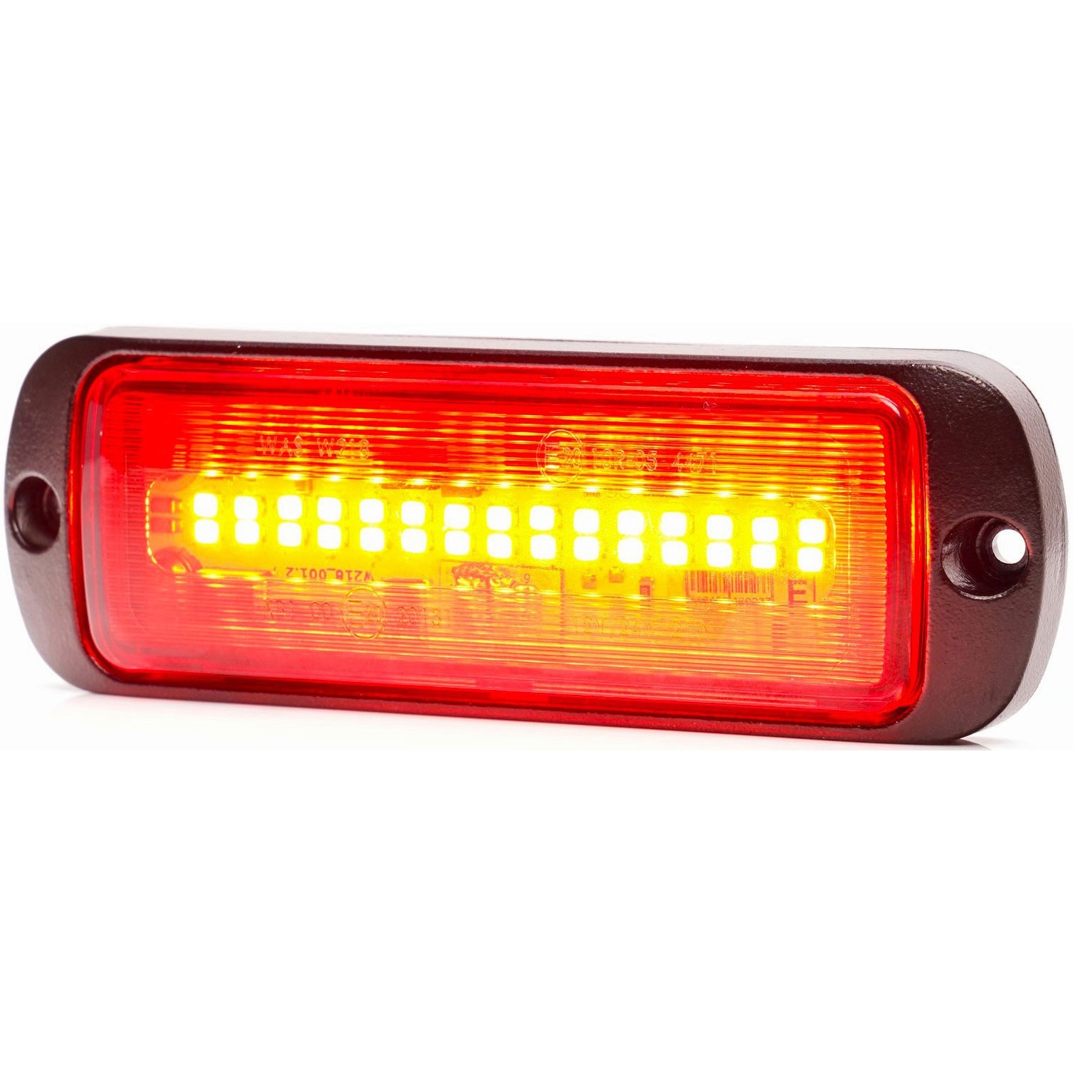 2065 ストロボライト W218 Warning lamp (レッド) 1個 WAS 【通販モノタロウ】