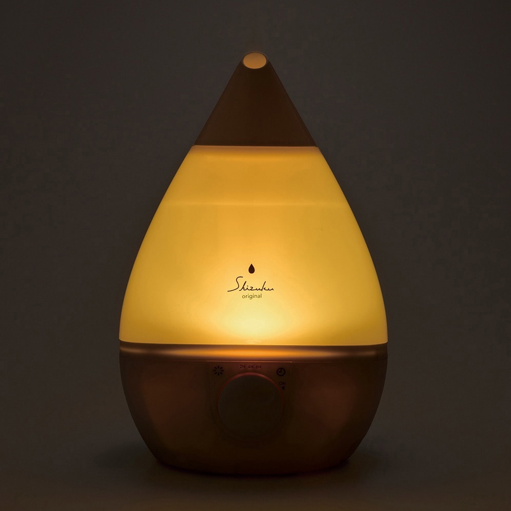 ASZ-330(WH) 超音波式アロマ加湿器 SHIZUKU original 1台 アピックス