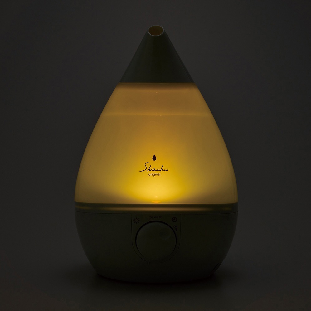 ASZ-330(GR) 超音波式アロマ加湿器 SHIZUKU original 1台 アピックス