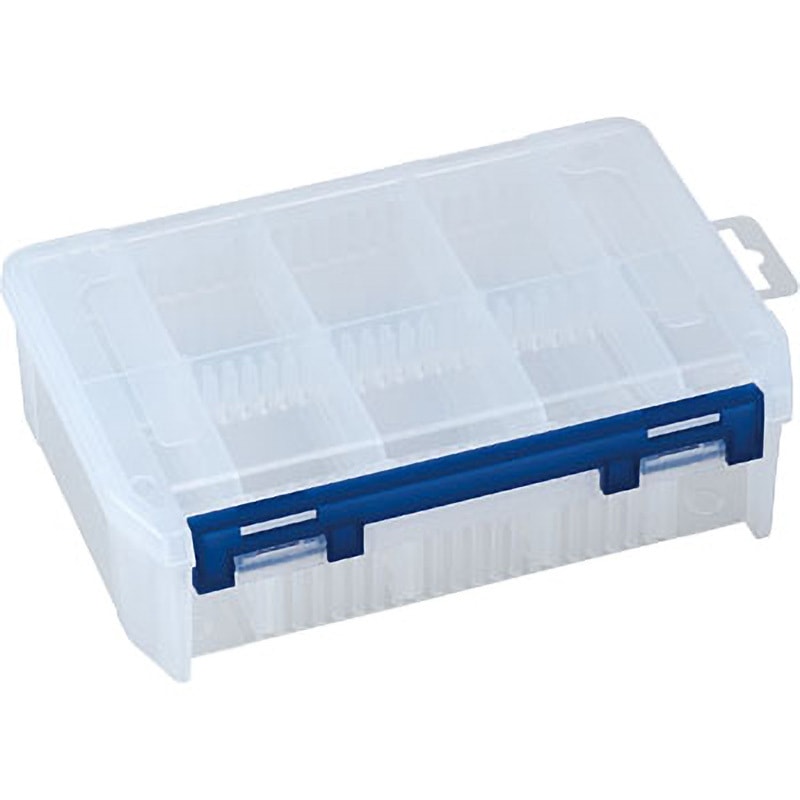 D-800ST ディープケース (中皿付) 明邦化学 仕切数(最大)15個 寸法205