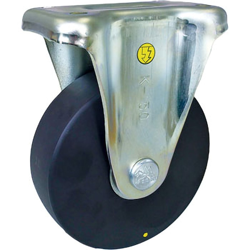 MCDK-150 静電気帯電防止キャスターⅠ MCD車輪付固定 SISIKU(シシク) 車輪径150mm