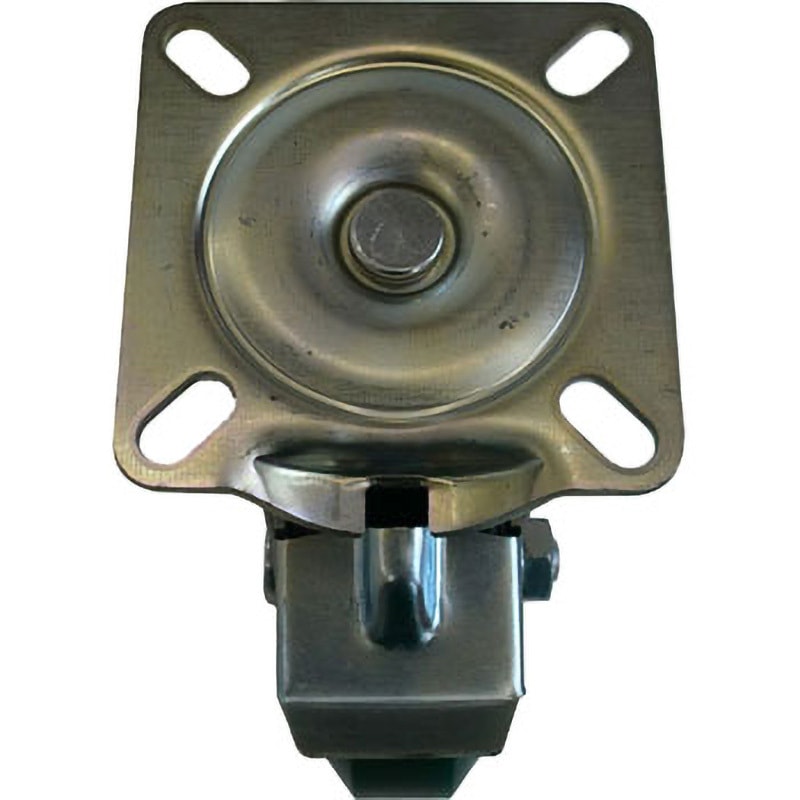 150mm キャスター 自在金具・ステンレス製 EA986LD-150A エスコ ESCO 150mm キャスター(自在金具・ﾌﾞﾚｰｷ付) エスコ ESCO 150mm キャスター