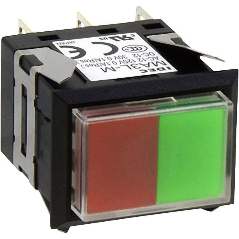 じ*こ様 光導セット MAシリーズ 照光押ボタンスイッチ (よこ列・長角形) IDEC(和泉